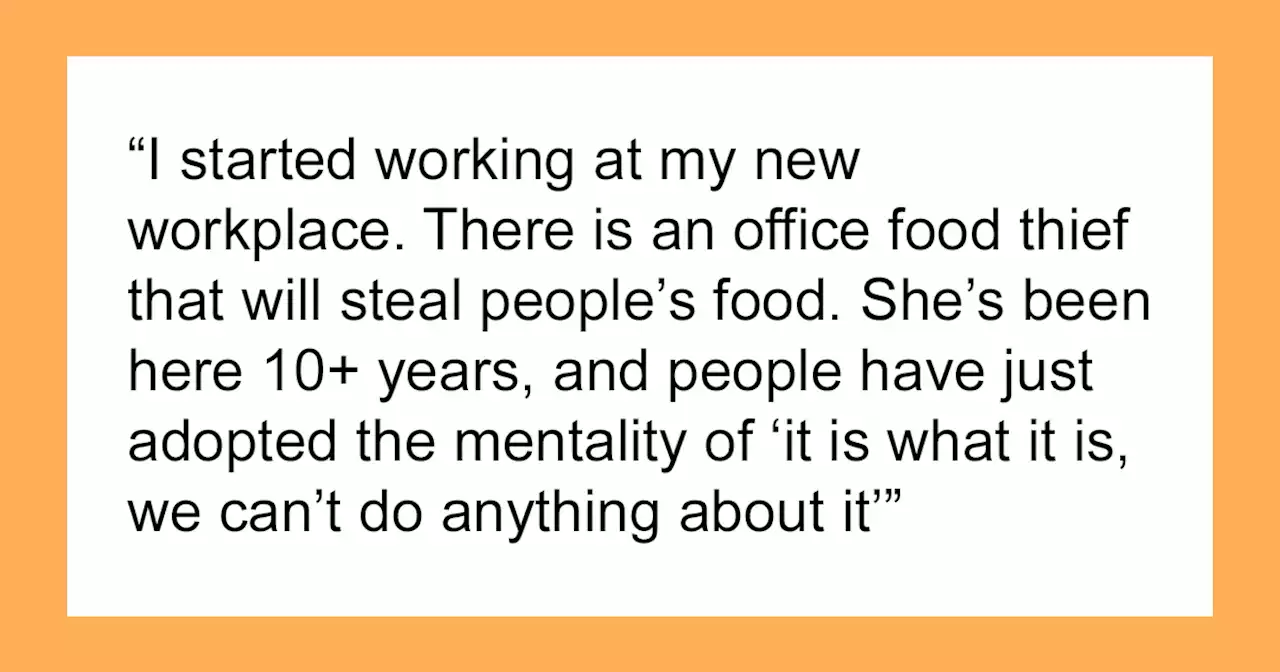 Woman Keeps Stealing Coworkers’ Lunches, Almost Dies After Coworker Plants Revenge