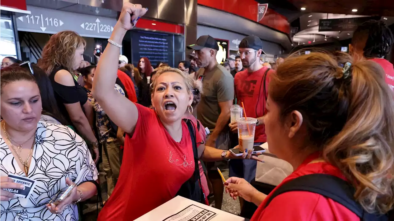 Las Vegas hospitality workers could go on strike as union holds authorization vote