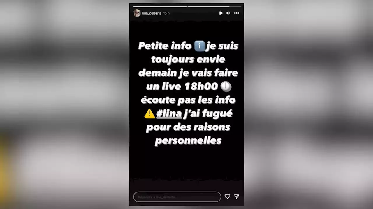 Disparition de Lina un faux compte Instagram crée la polémique en se