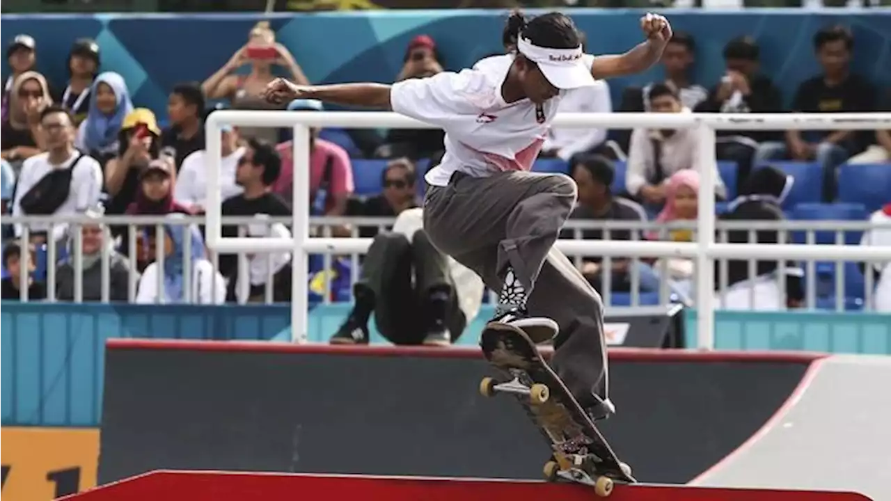 Sanggoe Darma Rebut Perak Skateboard di Asian Games 2023