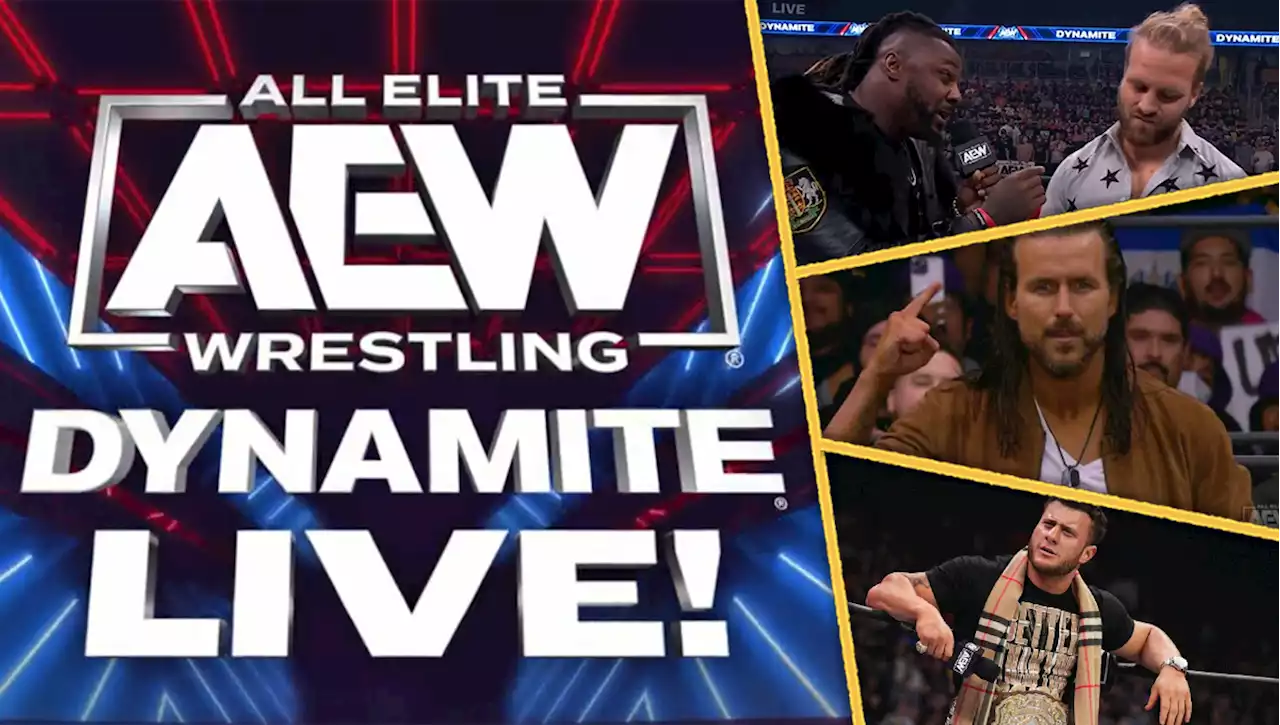 AEW Dynamite Preview: Adam Cole Injury Update, MJF Appears, WrestleDream Contract Signing