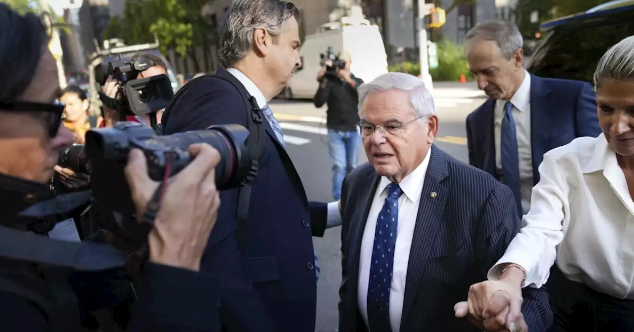 Bob Menendez pleads not guilty to bribery charges as resignation calls intensify