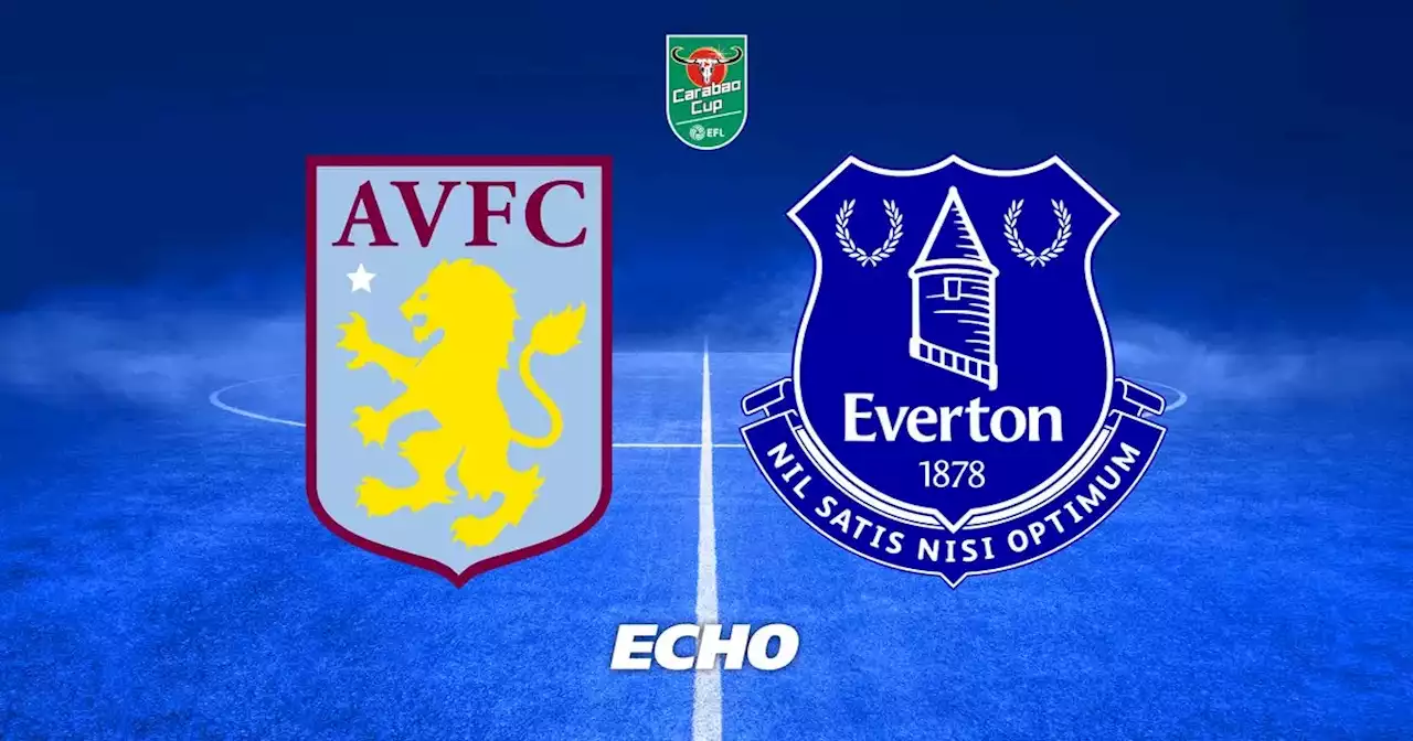 Aston Villa v Everton live - team news, line-ups, TV channel, kick-off time