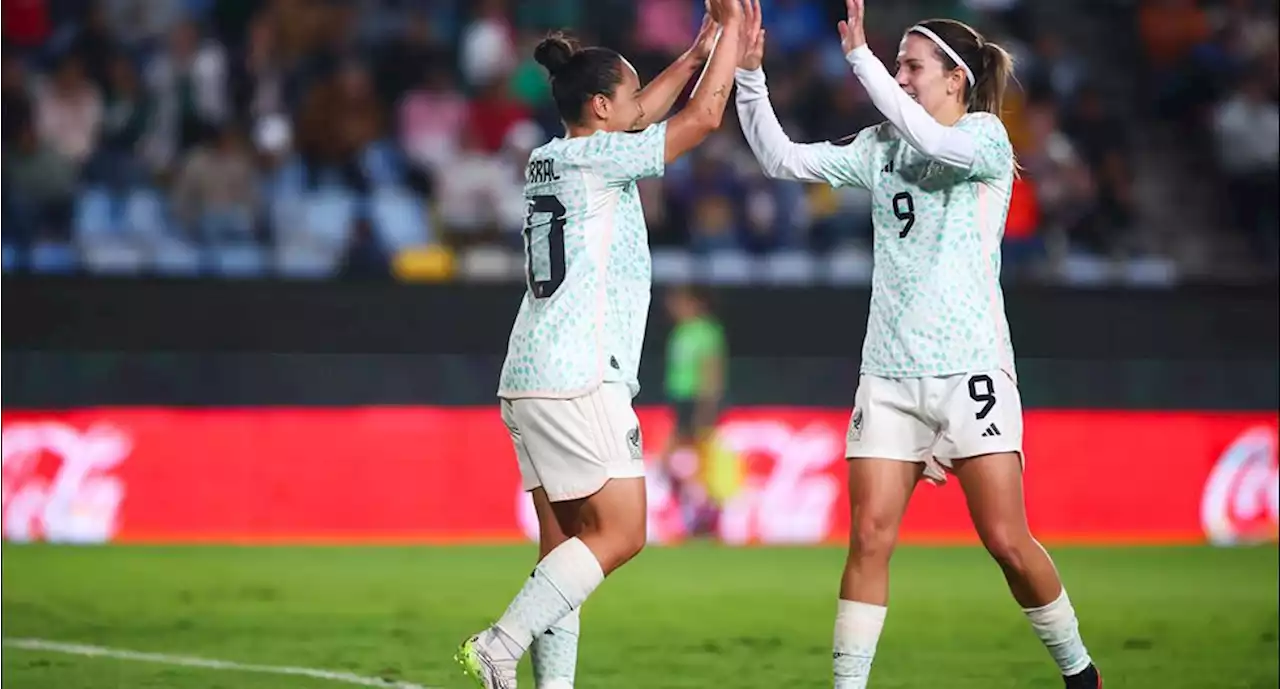 La Selección Mexicana Femenil aplasta a Trinidad y Tobago en Pachuca