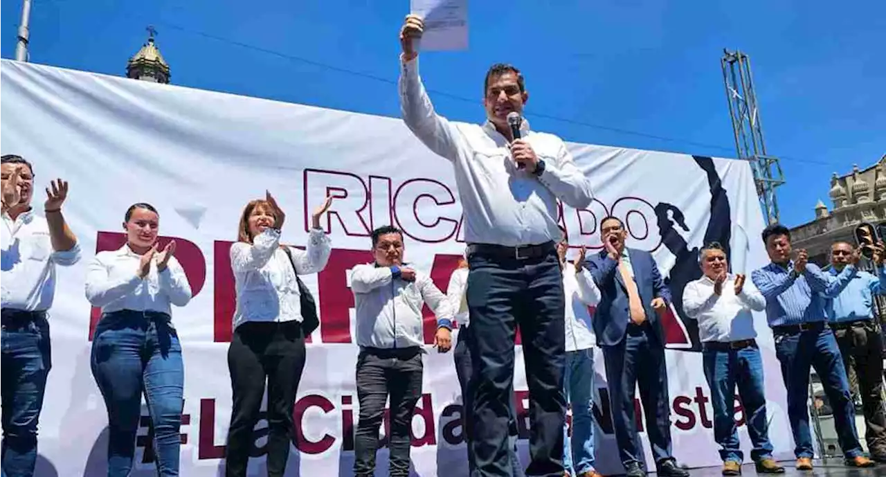 Ricardo Peralta Suárez va por candidatura de Morena por la CDMX