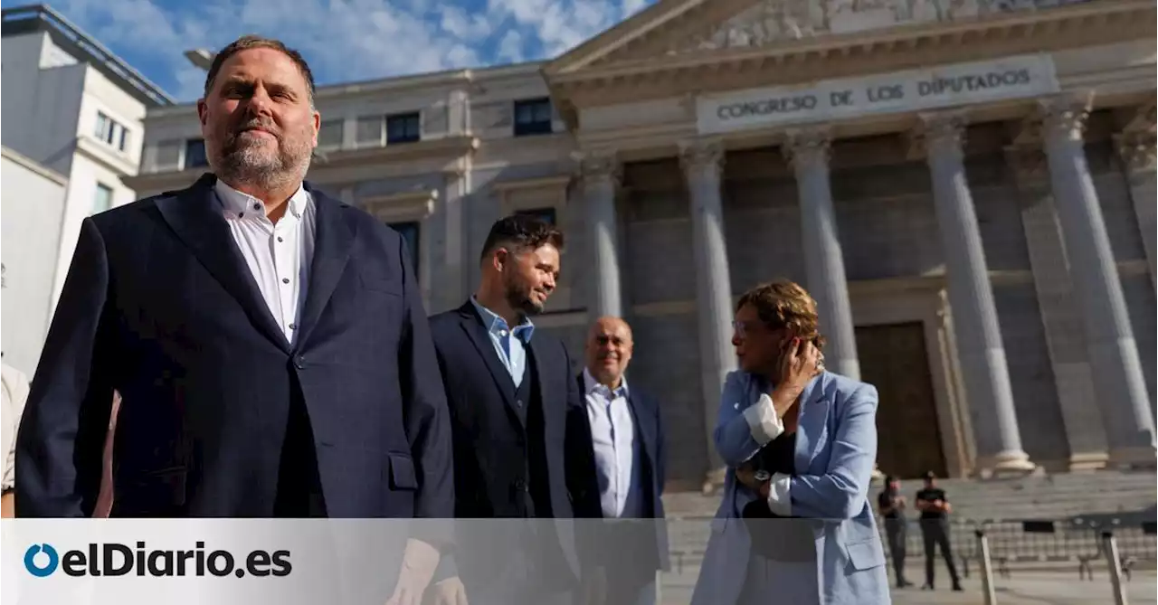 Junqueras reunirá este jueves en el Congreso a los Diputados y senadores de ERC