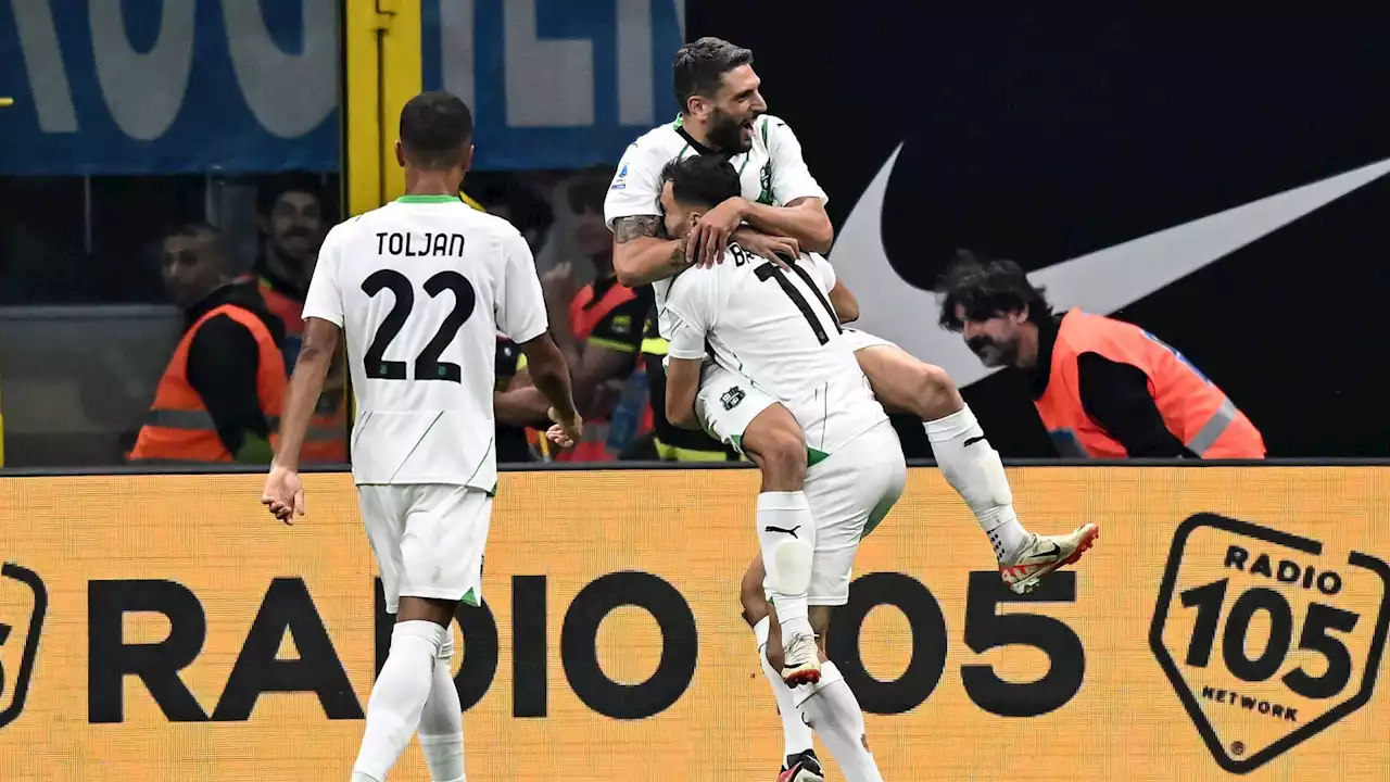 - Inter-Sassuolo 1-2: Bajrami e Berardi rimontano Dumfries, primo ko per i nerazzurri