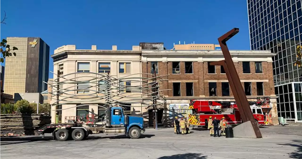 Regina heritage building to be demolished after lengthy fire