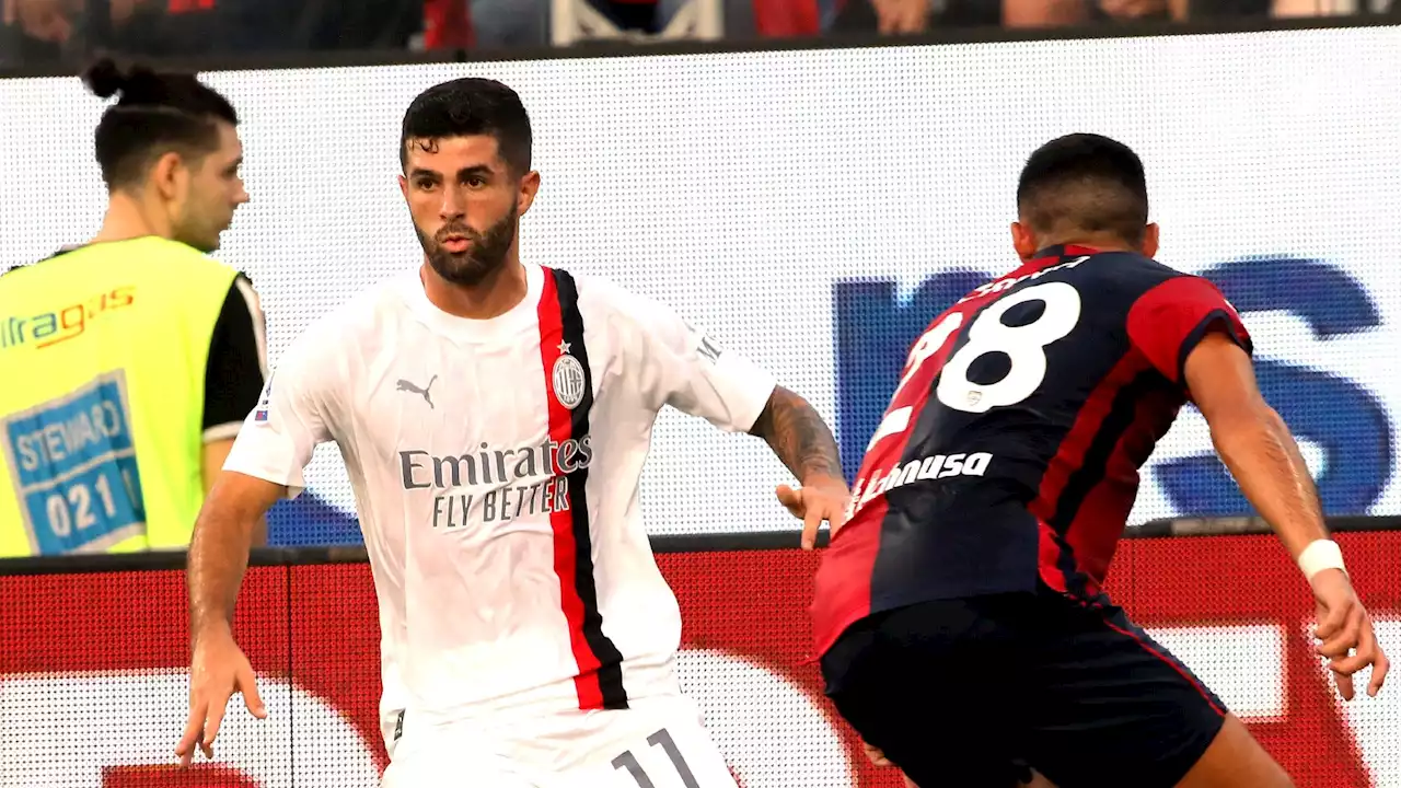 Christian Pulisic, the creator! USMNT star plays part in two goals as AC Milan take down Cagliari