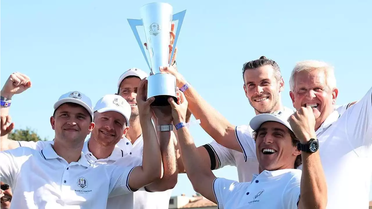 - Golf lover Gareth Bale wins Ryder Cup All-Star Match alongside Colin Montgomerie and tennis legend Novak Djokovic