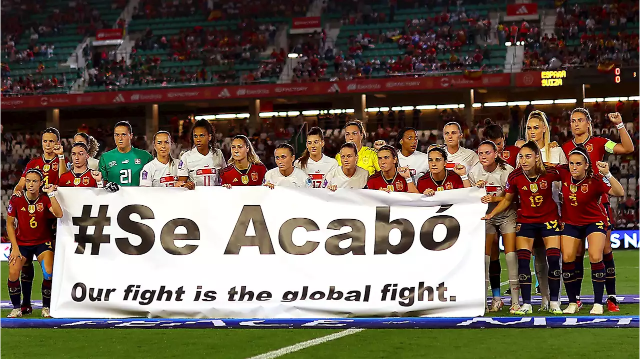 - Spain and Switzerland unveil banner ahead of Nations League clash in wake of Luis Rubiales scandal