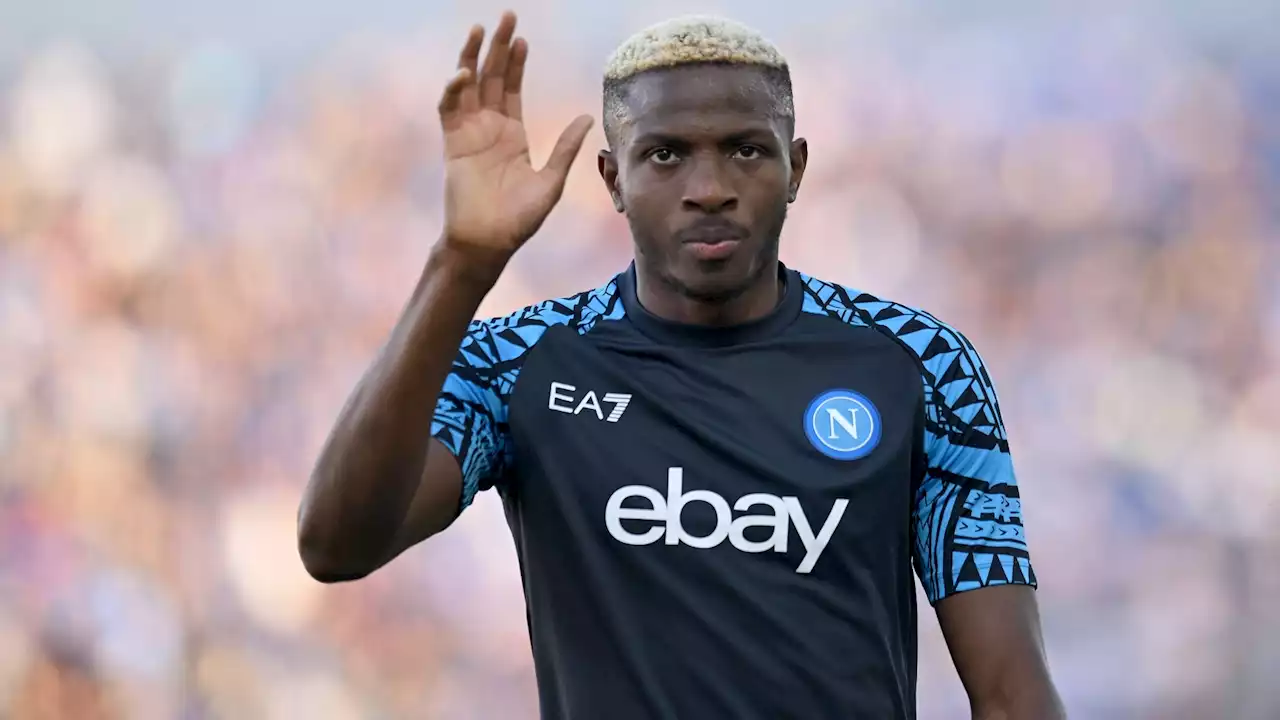 WATCH: Napoli hitman Victor Osimhen refuses to celebrate despite scoring against Udinese amid TikTok row with his own club