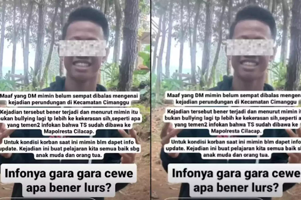 Diduga Gara-Gara Rebutan Pacar, Insiden Perundungan Siswa SMP Cilacap Jadi Sorotan