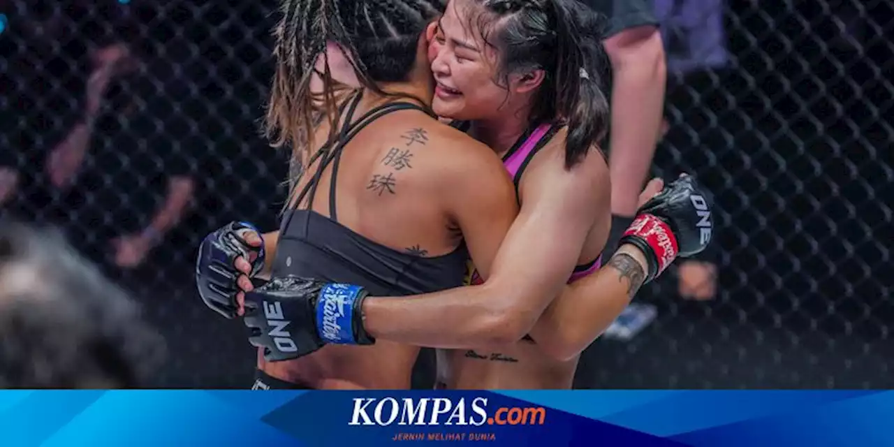 ONE Fight Night, Stamp Peluk Angela Lee Sambil Menyemangati