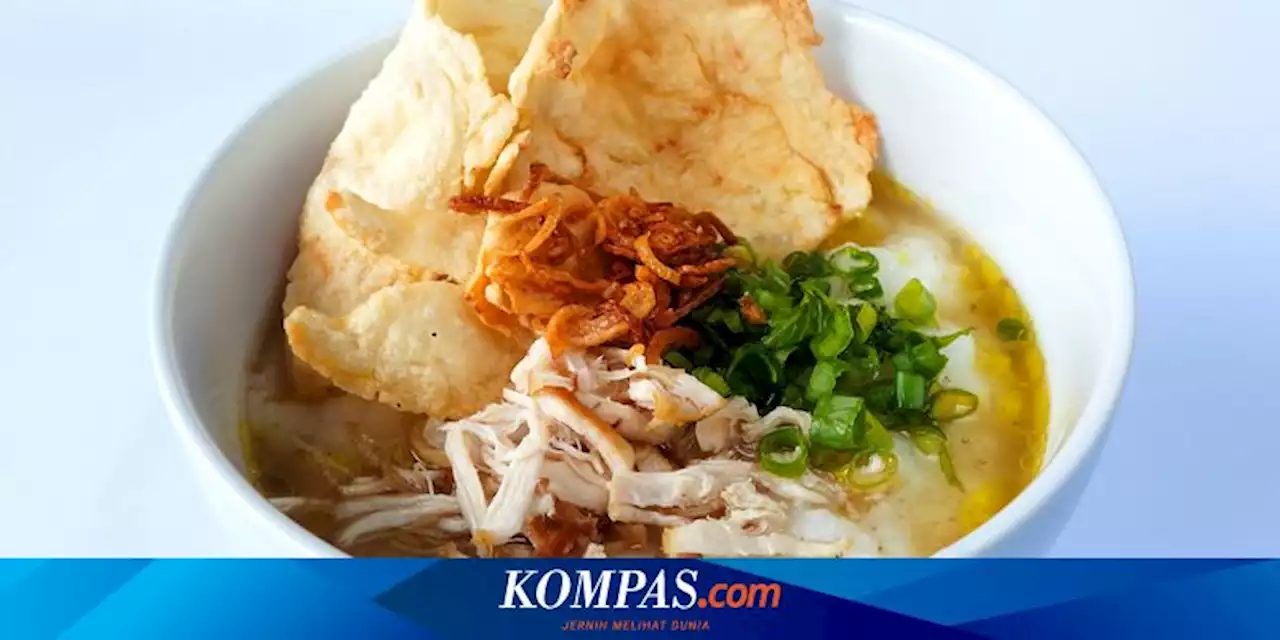 Resep Bubur Ayam Betawi, Pakai Sate Ampela