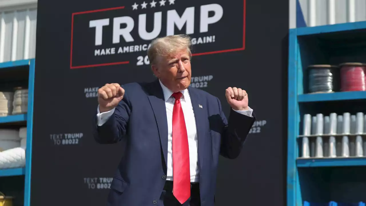 Trump heads to Michigan to compete with Biden for union votes while his GOP challengers debate -