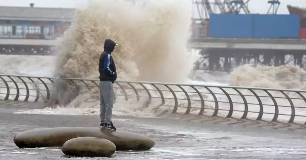 Blackpool traffic and travel news as Storm Agnes hits resort