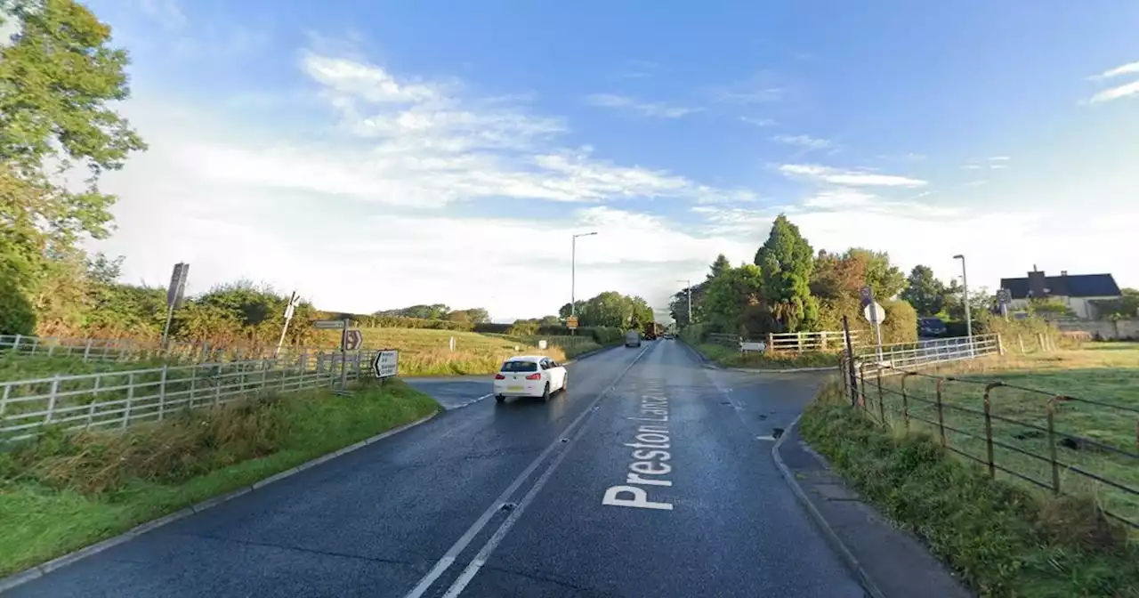 Man killed after crashing BMW across A6 and hitting pole