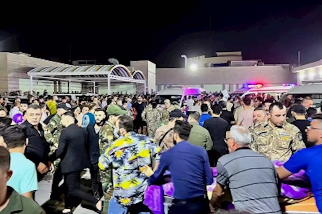 More than 100 dead, 150 injured in fire at Iraq wedding party