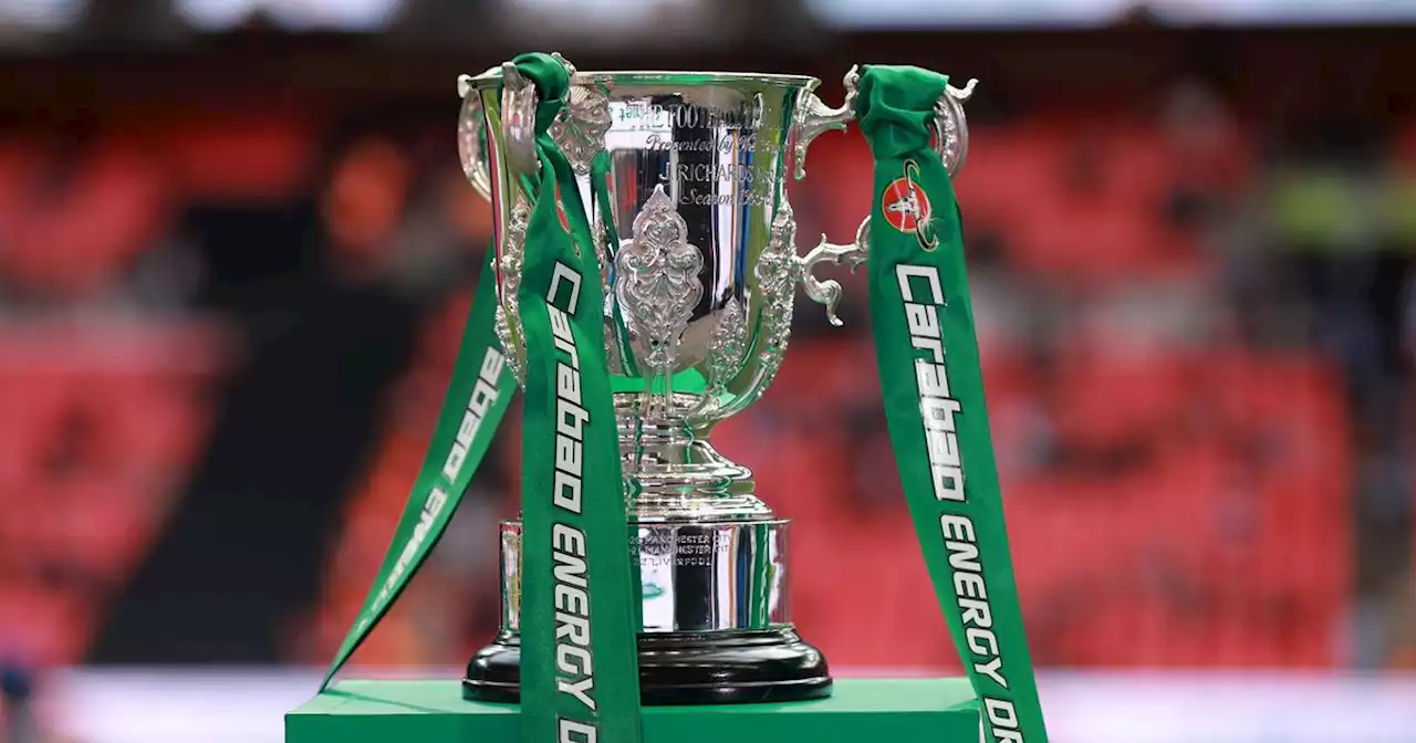 Carabao Cup draw LIVE 4th round ball numbers and start time