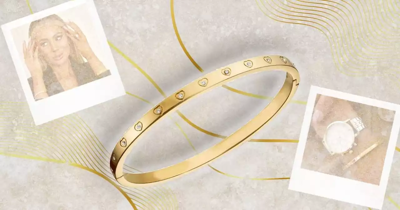 £69 gold bangle is the perfect budget alternative to the Cartier Love brace