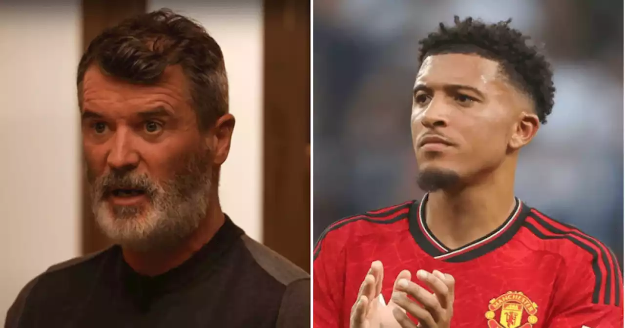 Roy Keane slams Jadon Sancho conduct but tells him how to rescue Man Utd career