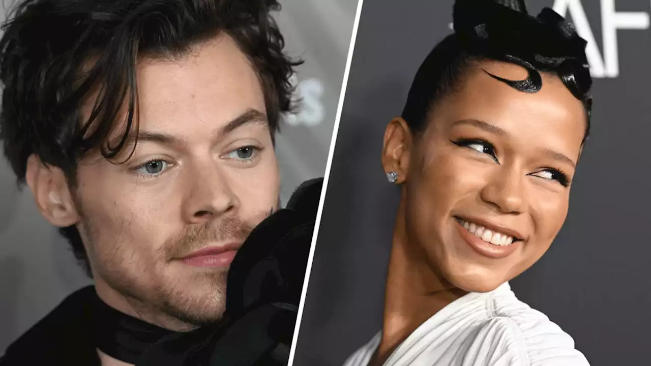 Harry Styles & Taylor Russell give a sign of the times with subtle PDA