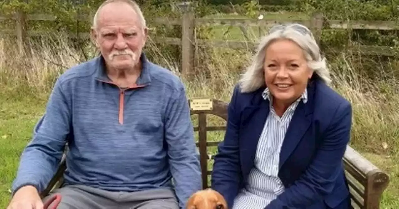 Northamptonshire widower says dog is 'keeping him alive' after loss of his wife