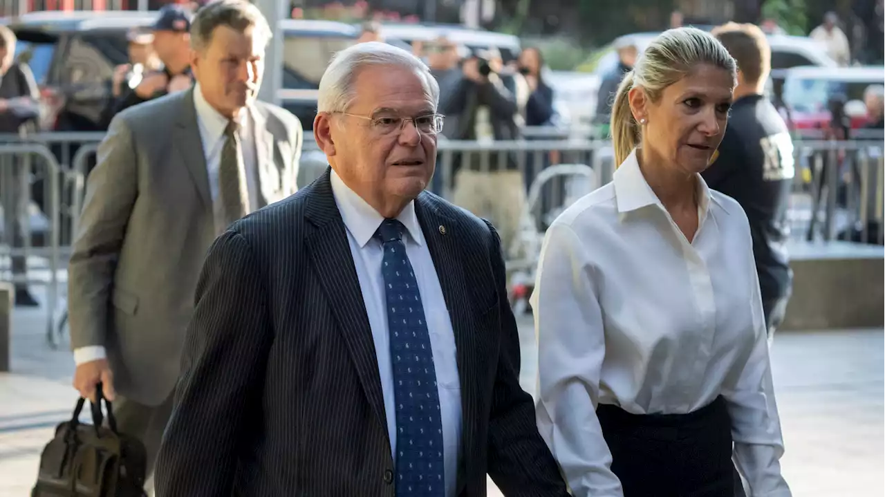 Sen. Bob Menendez and his wife plead not guilty in bribery case