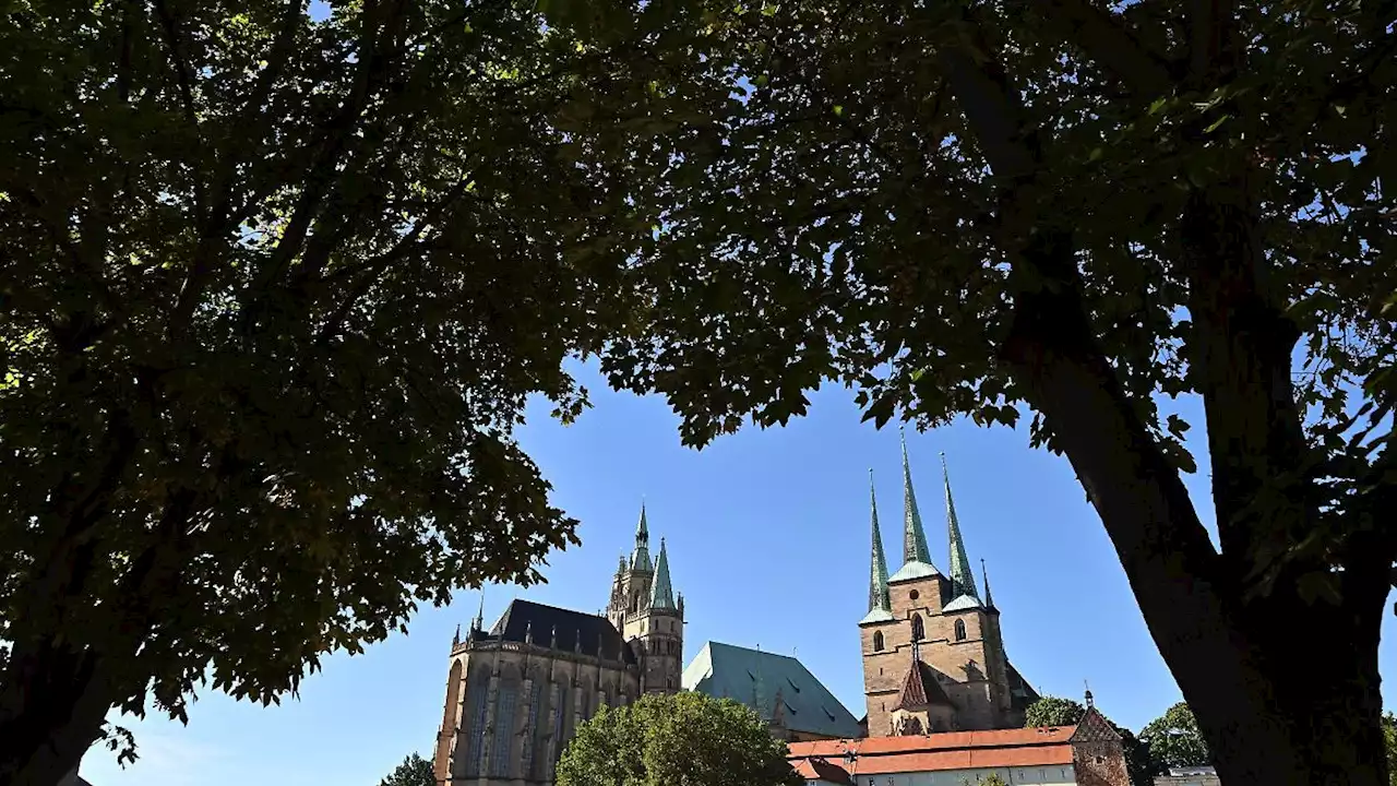 Nach Nebel scheint die Sonne in Thüringen