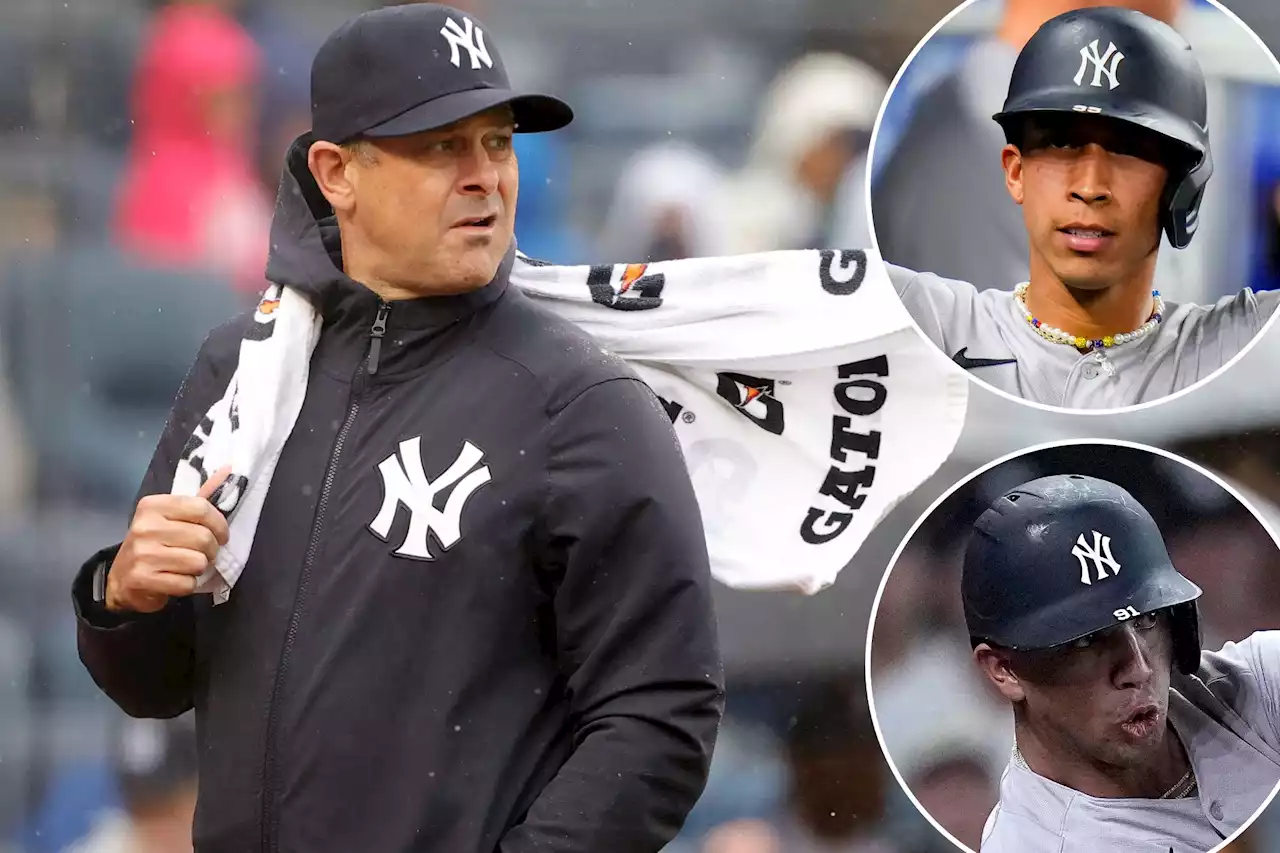 Aaron Boone: Yankees players’ September stats do matter