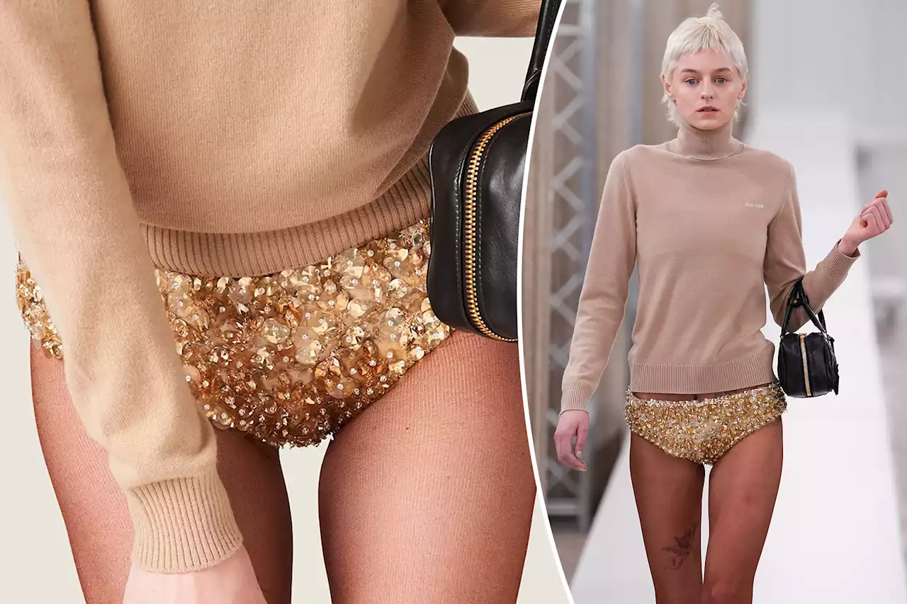 Miu Miu’s $5,600 sequin panties may be the most expensive underwear ever