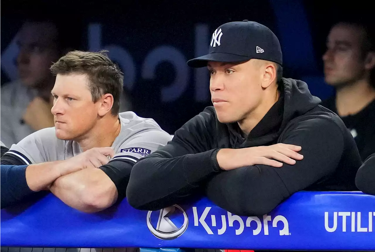 Yankees say it’s unlikely Aaron Judge will need offseason surgery