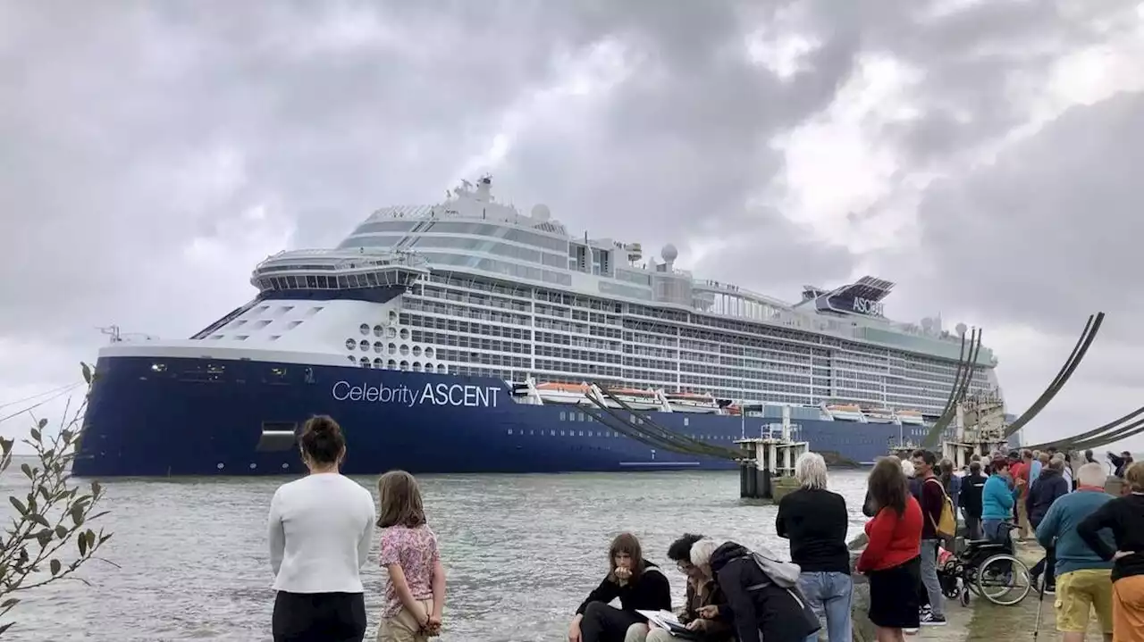 À Saint-Nazaire, le « Celebrity Ascent » a pris le large pour ses essais