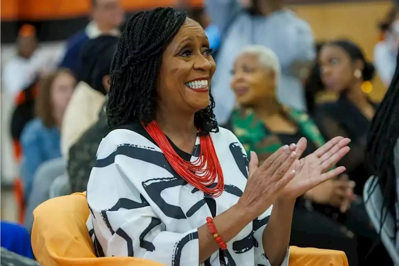 Philly schools give Joyce Abbott, of ‘Abbott Elementary’ fame, her own street in a surprise celebration