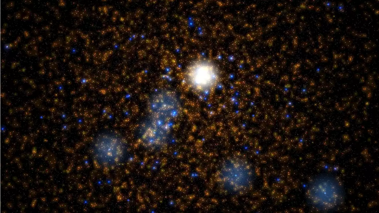 Computer simulations show how intermediate-mass black holes could form inside stellar clusters