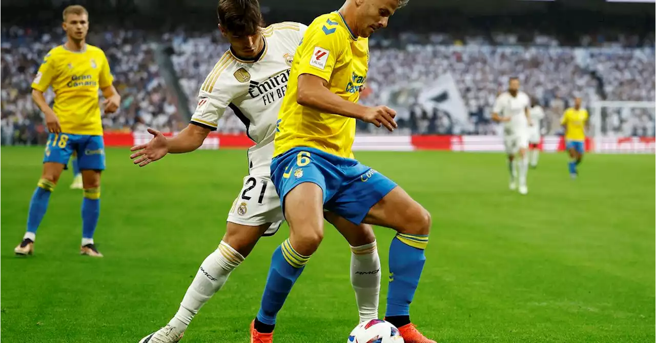 Diaz and Joselu on target as wasteful Real sink Las Palmas