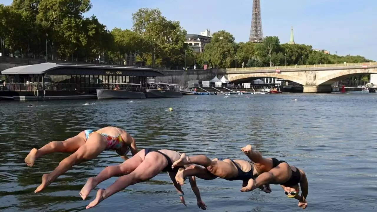 Paris 2024: la Seine, désormais sous haute surveillance