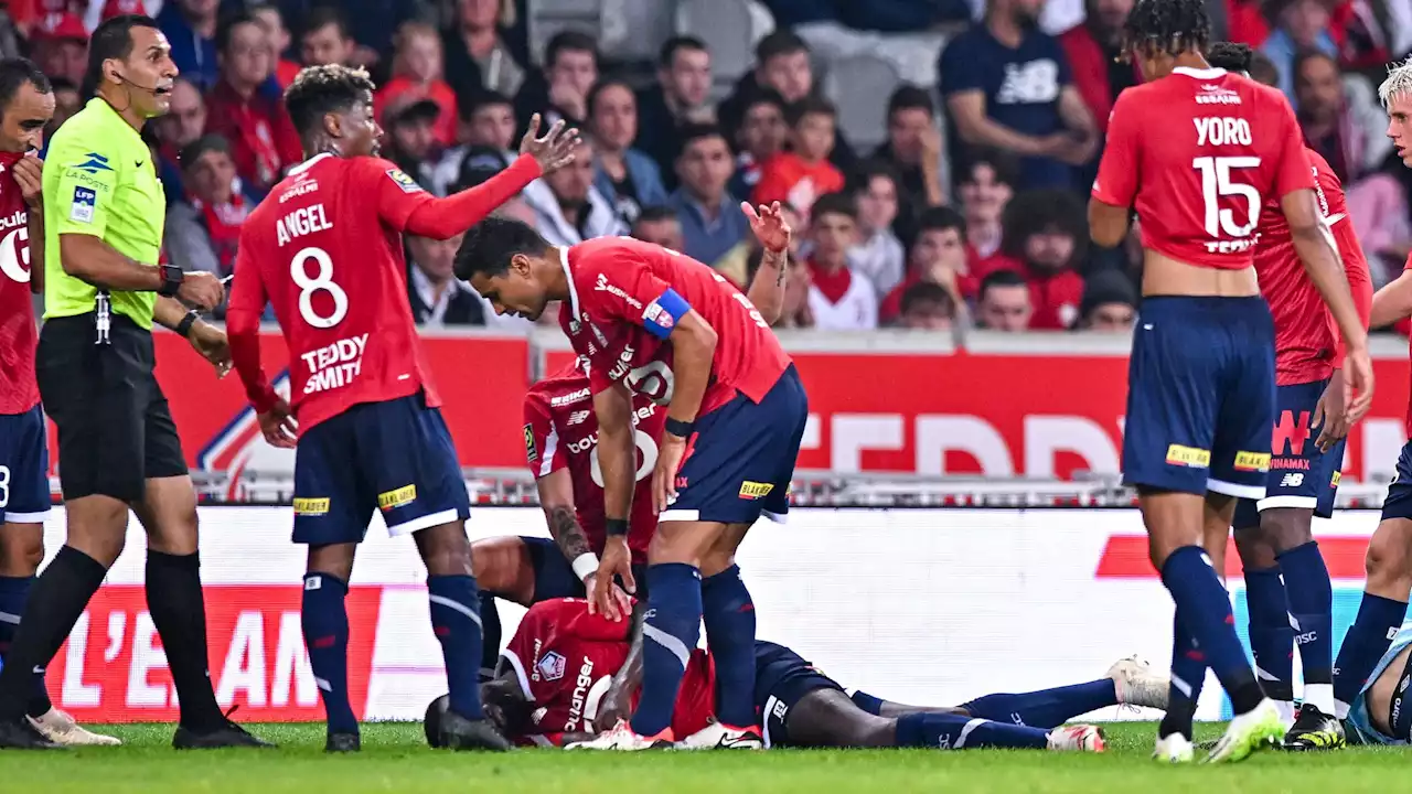 Lille-Reims: victime d'une commotion, Umtiti a été conduit à l'hôpital