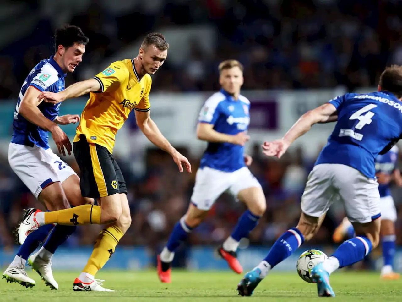 EFL Cup: Ipswich 3 Wolves 2