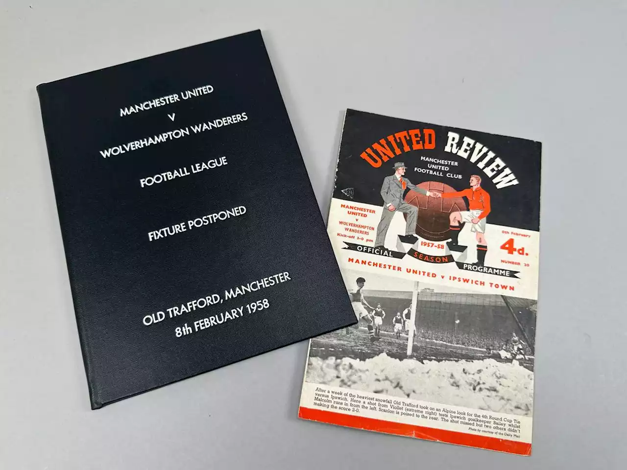 Rare programme from postponed Wolves tie goes under hammer