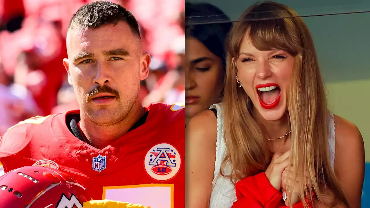 Travis Kelce: Taylor Swift 'looked amazing', says Kansas City Chiefs tight end after popstar attended Chicago Bears win