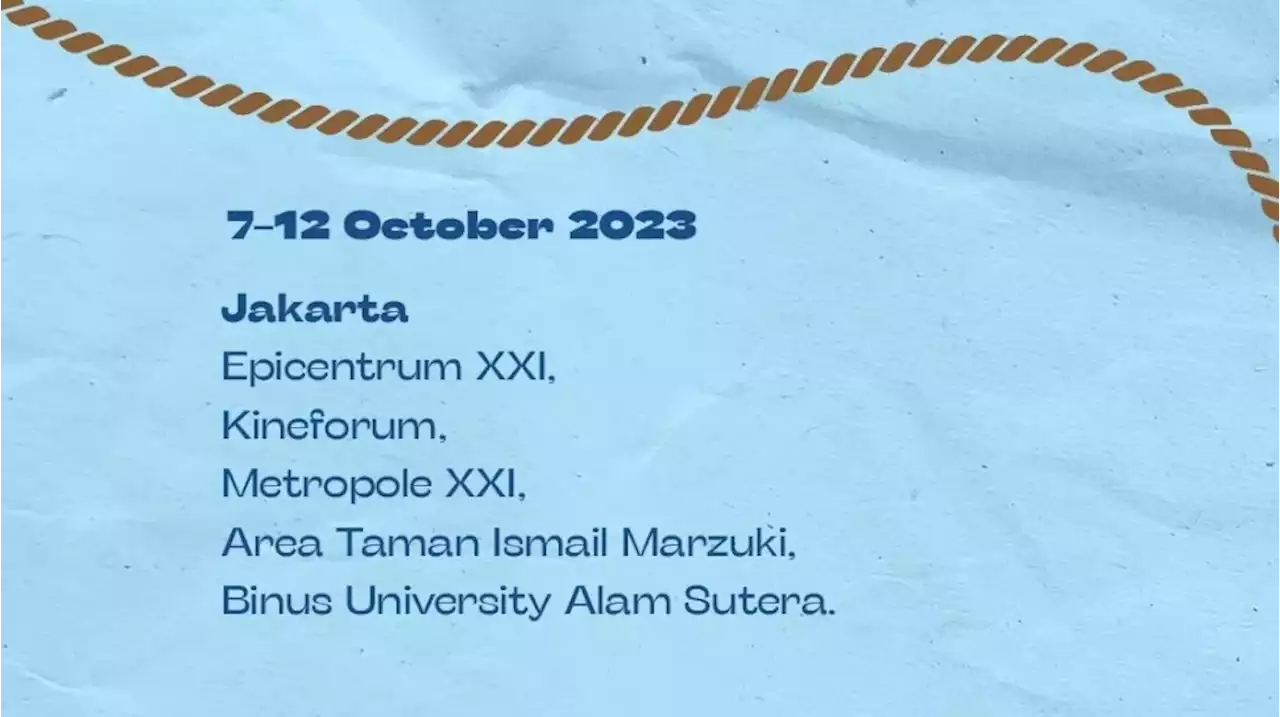 Sajikan 75 Film dari 26 Negara, Madani International Film Festival 2023 Digelar 7-12 Oktober