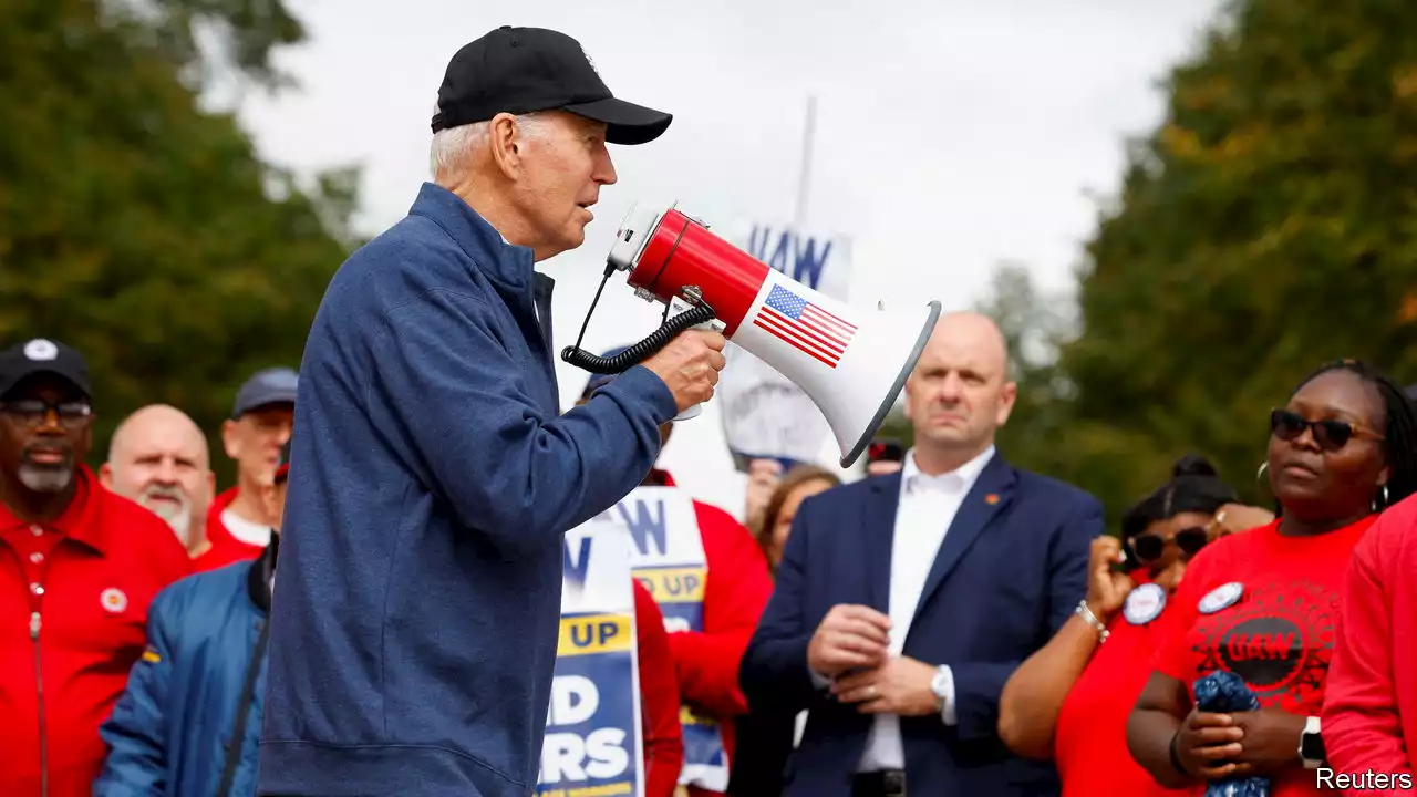 The UAW strike puts Bidenomics to the test