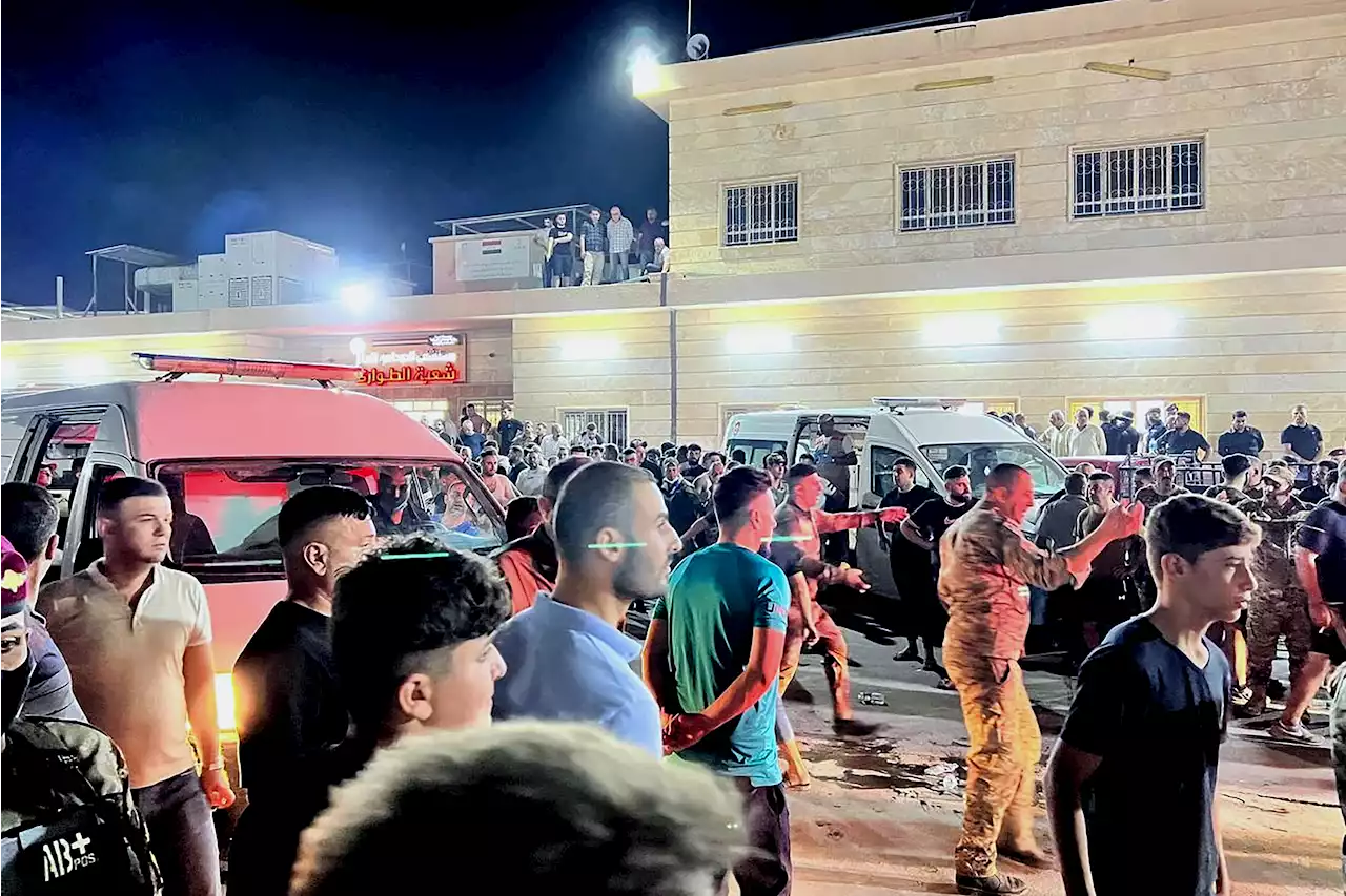 More than 100 people killed in fire at wedding party in Iraq