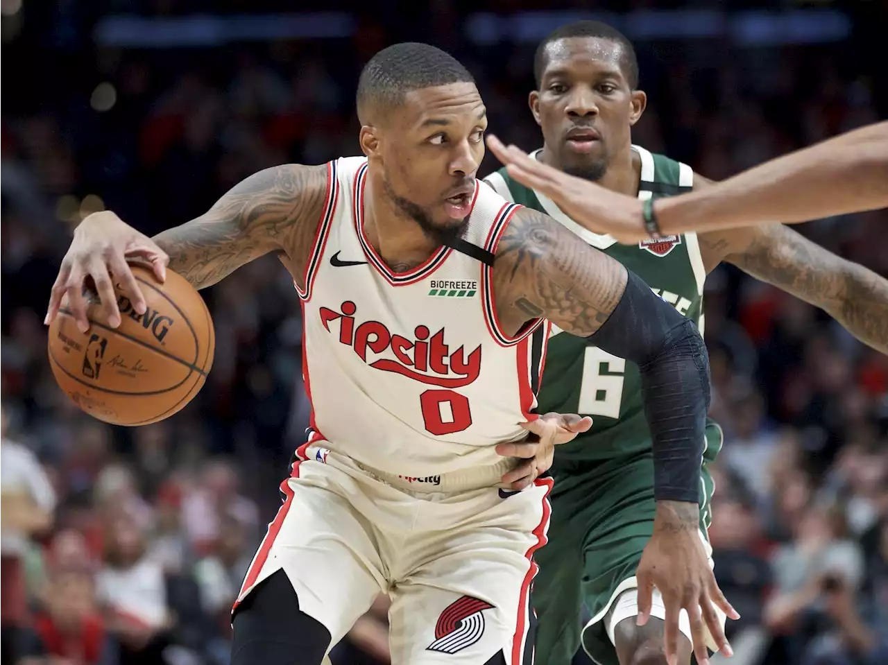 Trail Blazers star Damian Lillard traded to Bucks in monster three-team deal