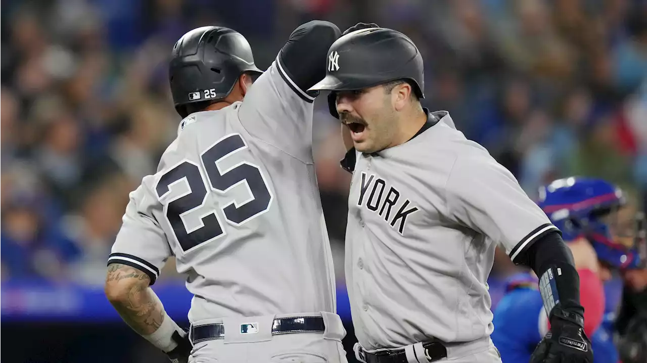 Austin Wells homers in ninth as Toronto Blue Jays drop opener to New York Yankees