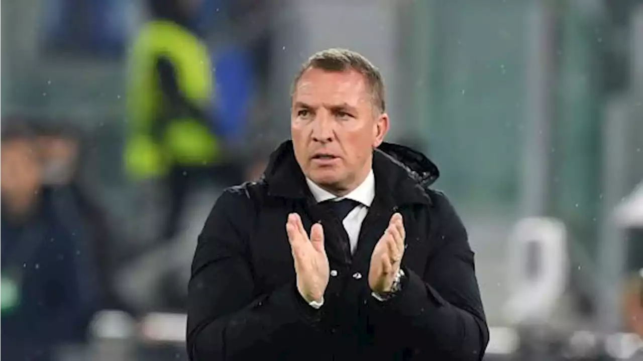 Celtic, Rodgers: 'Quando guardo Sarri e la Lazio, quello che vedo è la qualità'