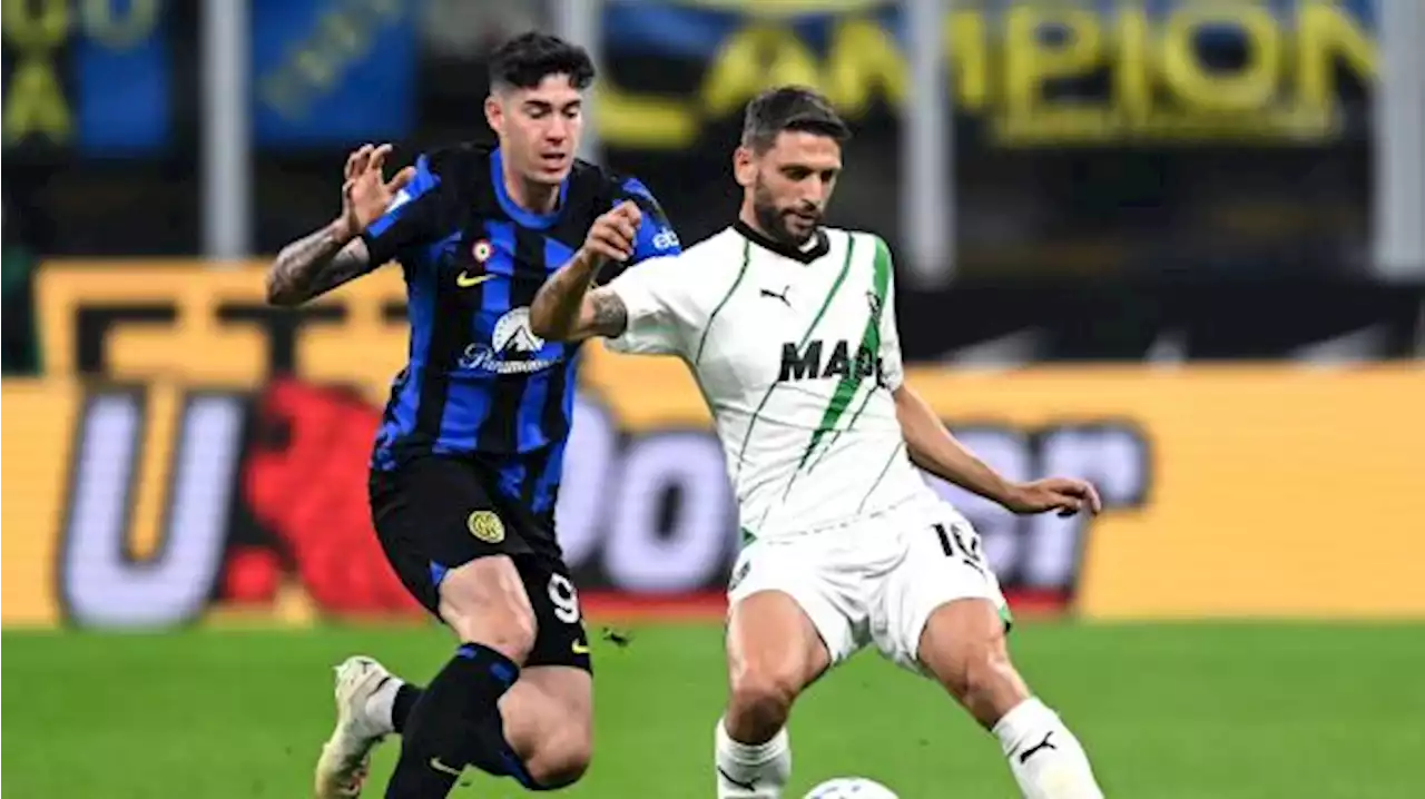 Il solito, bellissimo, gol di Domenico Berardi: il Sassuolo la capovolge, 2-1 a San Siro