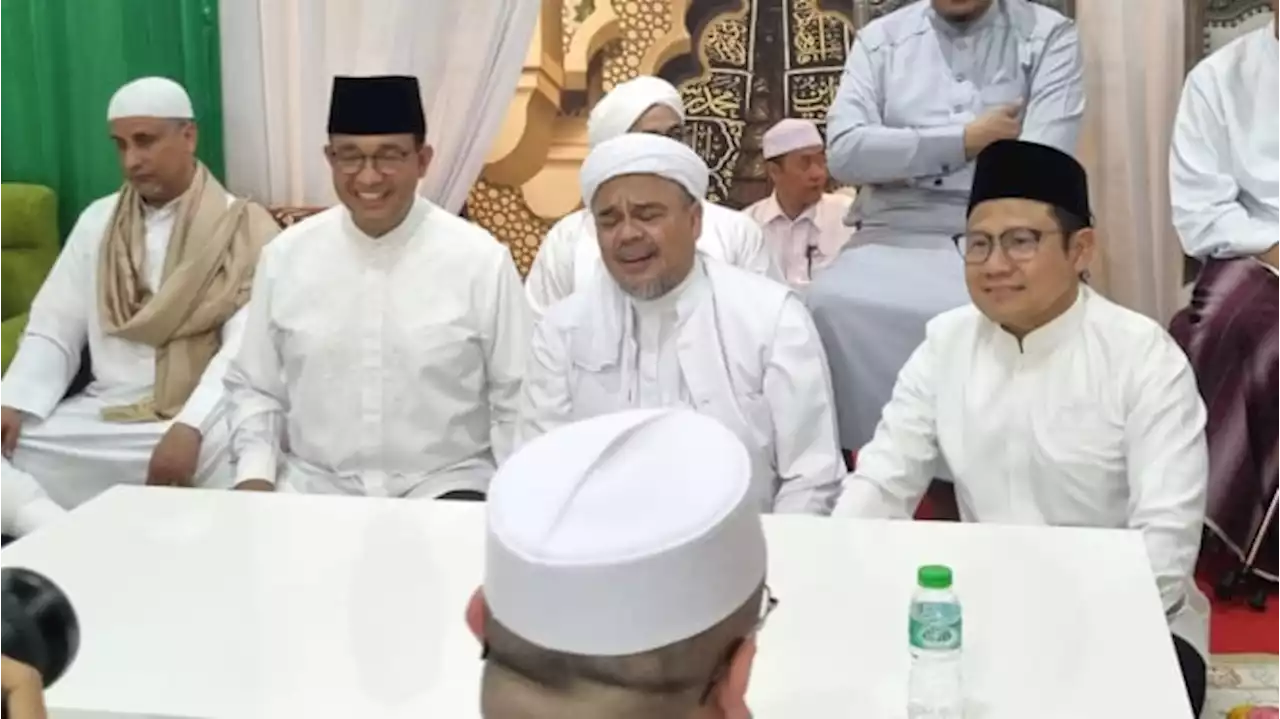 Momen Anies-Cak Imin Bertemu Habib Rizieq di Petamburan